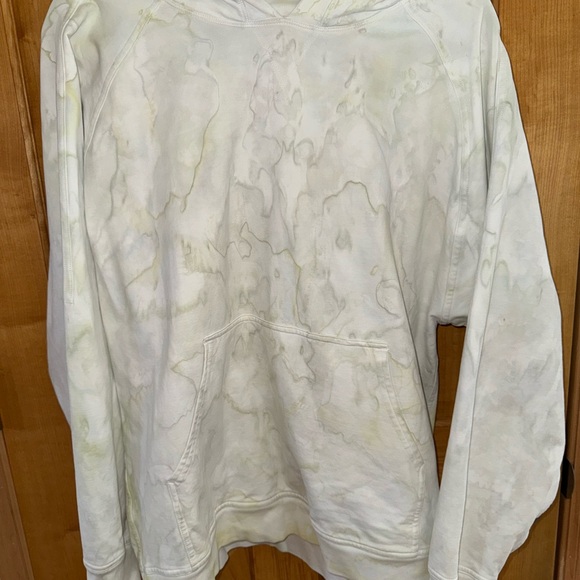 Lululemon Watercolor French Cotton Stretch Terry Heavyduty Sweatshirt Hoodie 12 - Picture 9 of 9